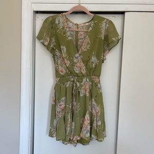 Floral Romper